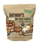 Anthony's Gluten-Free Active Dry Yeast, 42 Packets