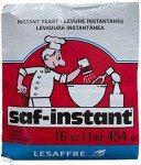 SAF-Instant Red Label Yeast, 1 lb Pack