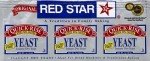 Red Star Instant Quick Rise Dry Yeast, 3 Pack