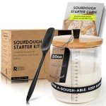 Sourdough Starter Kit with 50oz Jar & Lid