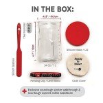 Sourdough Bread Starter Kit with Large Jar