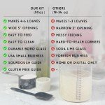 Sourdough Starter Kit with 50oz Jar & Lid