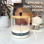 Sourdough Starter Kit with 50oz Jar & Lid
