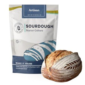 Artisan Dehydrated Sourdough Starter for Baking