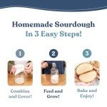 Artisan Dehydrated Sourdough Starter for Baking