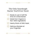 Breadtopia Organic Live Sourdough Starter - Ready to Use