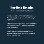 Diastatic Malt Powder for Perfect Pizza Dough