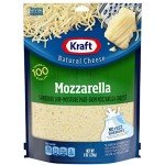 Kraft Shredded Natural Mozzarella Cheese, 8 oz