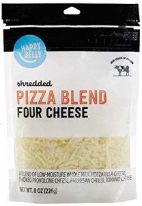 Happy Belly Four Cheese Pizza Blend, 8 oz