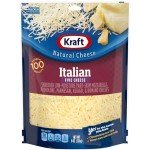 Italian Five Cheese Blend Shredded Cheese 8 oz