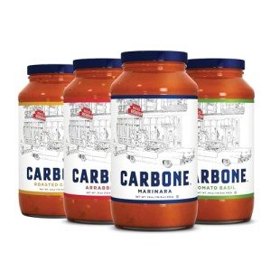 Variety Pack of Carbone Pasta Sauces (4-Pack)