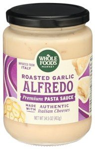 Roasted Garlic Alfredo Pasta Sauce - 14.5 Oz