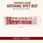 Spicy Beef Salami - Nitrate-Free & Gluten-Free