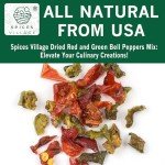 Dehydrated Bell Pepper Flakes - 16 Oz