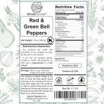 Dehydrated Bell Pepper Flakes - 16 Oz