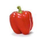 Organic Red Bell Peppers for Pizza Toppings