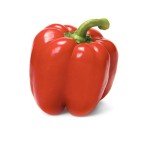 Organic Red Bell Peppers for Pizza Toppings