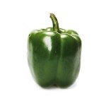 Fresh Organic Green Bell Peppers for Pizza Topping