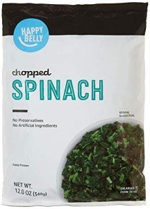 Happy Belly Chopped Spinach, 12 Ounce Pack