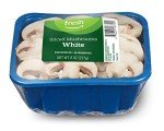 Sliced White Mushrooms by Amazon Fresh, 8 Oz