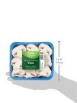 Sliced White Mushrooms by Amazon Fresh, 8 Oz