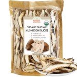 Organic Sliced Shiitake Mushrooms for Cooking 8oz