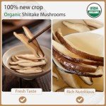 Organic Sliced Shiitake Mushrooms for Cooking 8oz