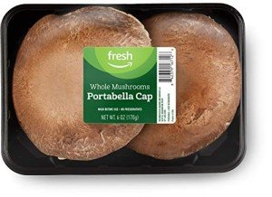 Portabella Mushroom Caps - 6 Oz Pack