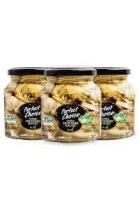 Grilled Artichoke Halves in Oil - 9.9 oz (Pack of 3)