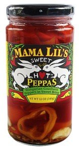 Mama Lil's Sweet Hot Peppers in Brine, 12 oz