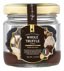 Italian Whole Black Truffles in Brine - 1.76oz