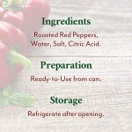 Roland Fire Roasted Red Peppers, 28 oz Can (4-Pack)