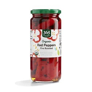Organic Roasted Red Peppers - 16 Ounces