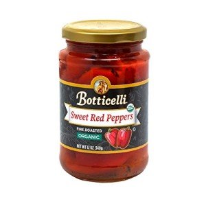 Botticelli Organic Fire Roasted Red Peppers - 12oz