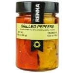 Grilled Roasted Sweet Bell Peppers in Oil