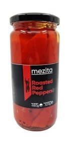 Mezita Roasted Red Peppers in Brine, 16.9 oz