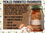 Gourmet Marinated Mushrooms in a Jar - 16oz