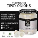 Tipsy Onions in French Vermouth - 2 Pack