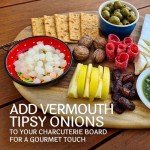 Tipsy Onions in French Vermouth - 2 Pack