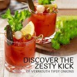 Tipsy Onions in French Vermouth - 2 Pack