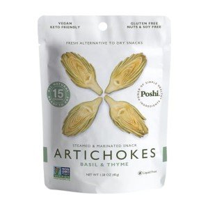 POSHI Basil & Thyme Marinated Artichoke Hearts 10-Pack