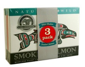 Alaska Smokehouse Jumbo Smoked Salmon Variety Pack