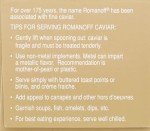 Romanoff Red Lumpfish Caviar 4-Pack, 2 Ounce
