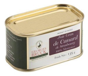 Georges Bruck Duck Foie Gras - 4.76oz Tin