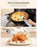 2-in-1 Infrared Thermometer for Cooking & Grilling