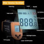 Digital Infrared Thermometer for Perfect Pizza Cooking