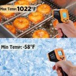 Digital Infrared Thermometer for Perfect Pizza Cooking