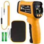 Laser Infrared Thermometer for Pizza and BBQ