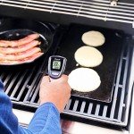 Infrared Pizza Thermometer with Adjustable Temperature Alert