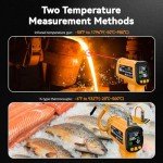 Laser Infrared Thermometer for Pizza and BBQ